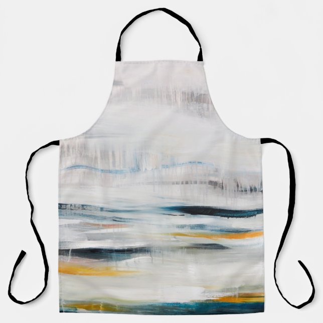 Abstract modern painting background. Contemporary  Apron (Front)
