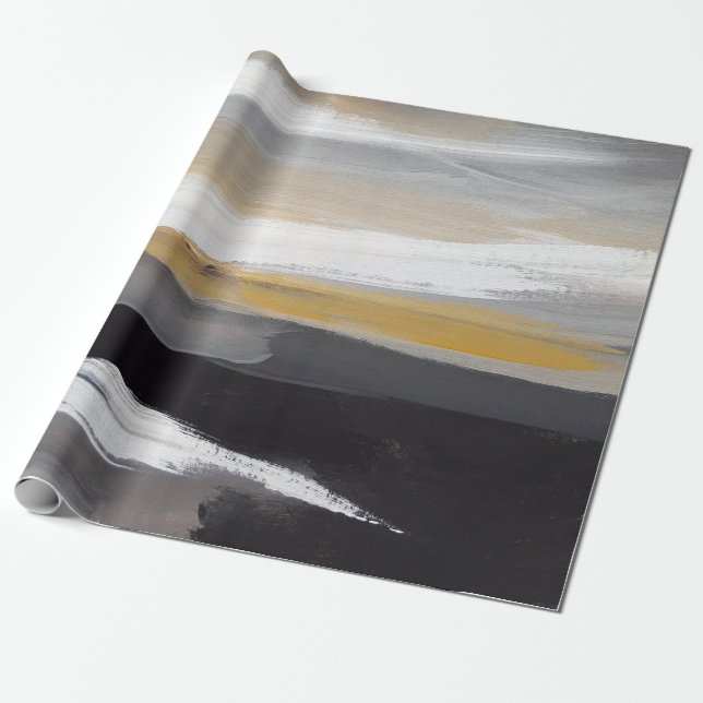 Abstract modern painting background. Modern art. C Wrapping Paper (Unrolled)