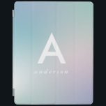 Abstract modern pastel rainbow gradient iPad smart cover<br><div class="desc">Abstract modern pastel rainbow gradient</div>