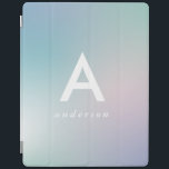 Abstract modern pastel rainbow gradient iPad smart cover<br><div class="desc">Abstract modern pastel rainbow gradient</div>