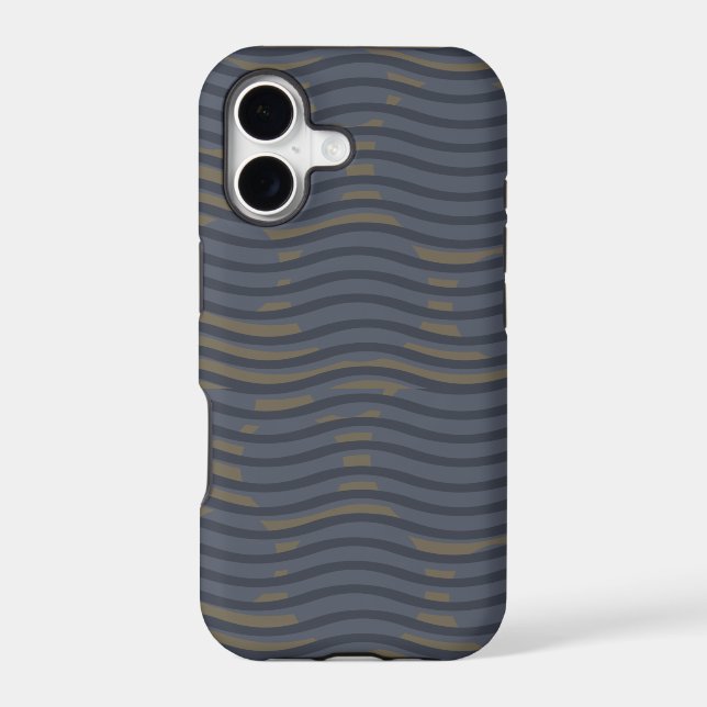 Abstract modern pattern iphone case (Back)