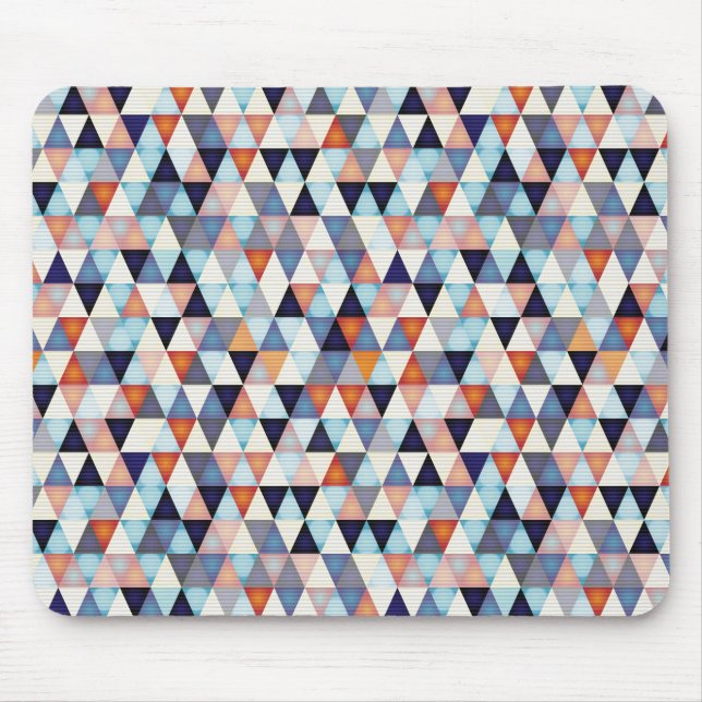 Abstract modern pattern mouse pad (Front)