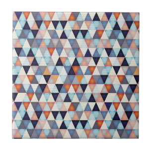 Abstract modern pattern tile