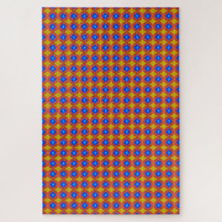Abstract modern seamless pattern hard to resolve jigsaw puzzle
