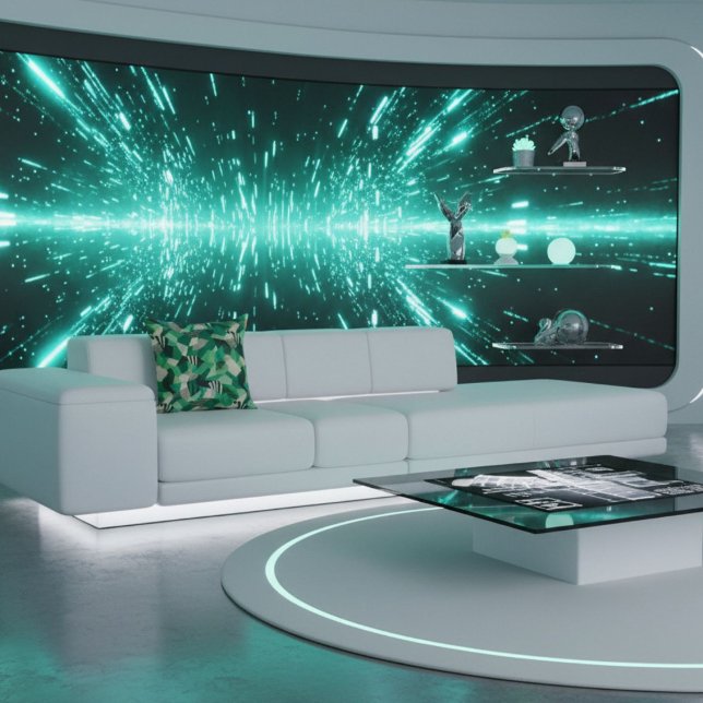  Abstract modern shapes geometric triangles  Throw Pillow (Creator Uploaded)