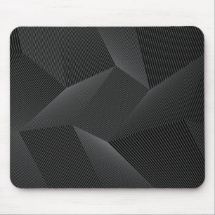 Abstract, modern, simple, dynamic line pattern mouse pad