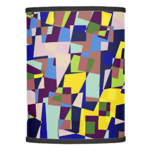 Abstract Modern Terrazzo Style Pattern Lamp Shade
