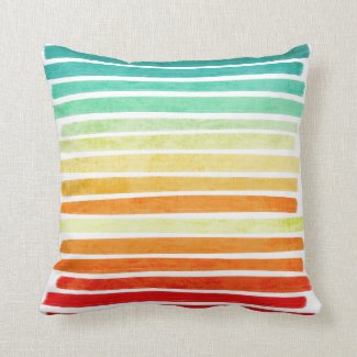 Abstract Modern Tropical Summer Colors Brushstroke