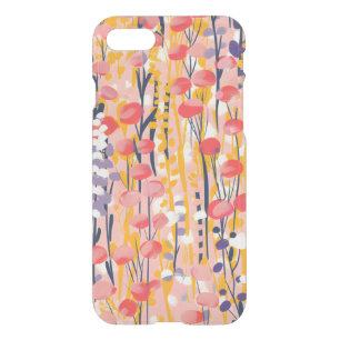 Abstract Modern Wildflower Floral Botanical Garden iPhone SE/8/7 Case
