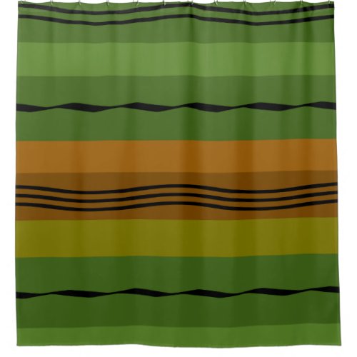 abstract modernist geometric pattern shower curtain