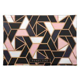 Abstract Moisac Cloth Placemat
