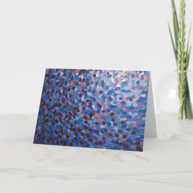 Abstract Moon Card (Front)