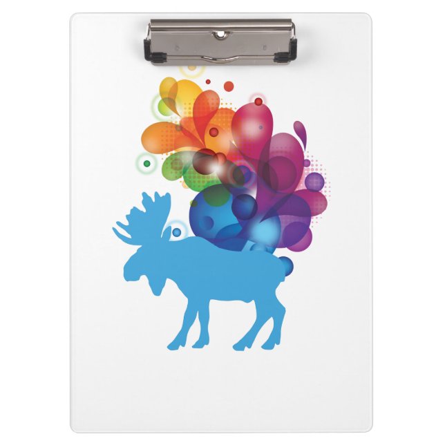 Abstract Moose Clipboard (Front)