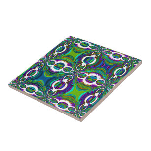 Abstract Moroccan Design Tile