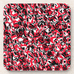 Abstract Mosaic Beverage Coaster