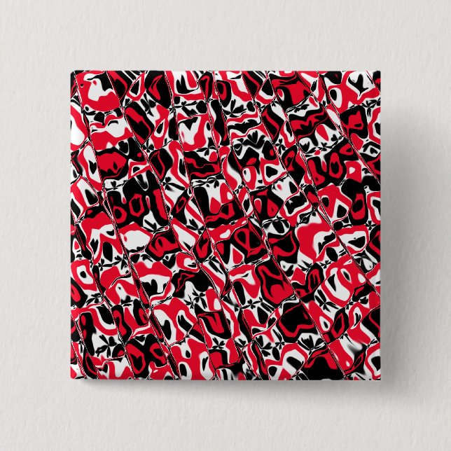 Abstract Mosaic Button (Front)