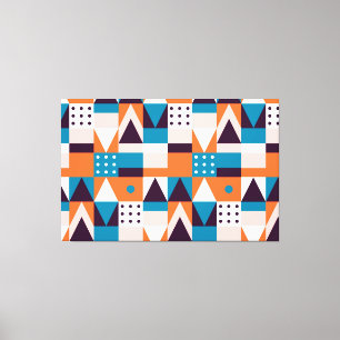 Abstract Mosaic Canvas Print