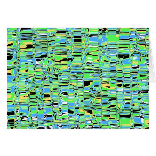 Abstract Mosaic Cards (Front Horizontal)