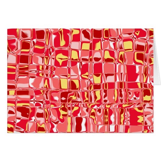 Abstract Mosaic Cards (Front Horizontal)