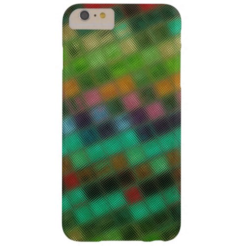 Abstract Mosaic Glass Pattern 10 Barely There iPhone 6 Plus Case