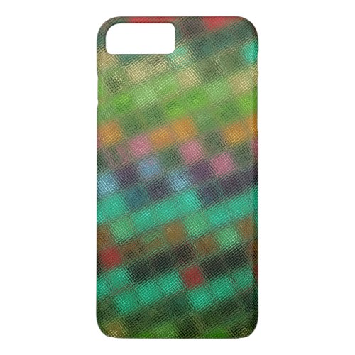 Abstract Mosaic Glass Pattern 10 iPhone 8 Plus7 Plus Case