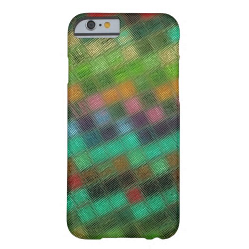 Abstract Mosaic Glass Pattern 10 Barely There iPhone 6 Case