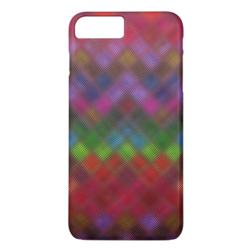 Abstract Mosaic Glass Pattern 2 iPhone 8 Plus7 Plus Case