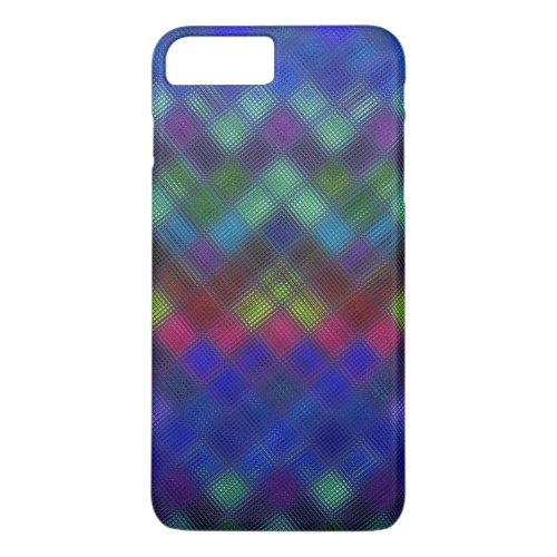 Abstract Mosaic Glass Pattern 3 iPhone 8 Plus7 Plus Case