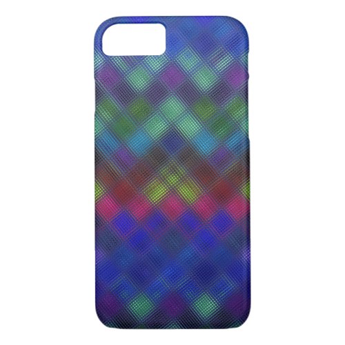 Abstract Mosaic Glass Pattern 3 iPhone 87 Case