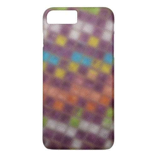 Abstract Mosaic Glass Pattern 4 iPhone 8 Plus7 Plus Case