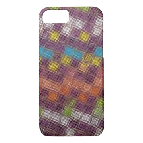 Abstract Mosaic Glass Pattern 4 iPhone 87 Case
