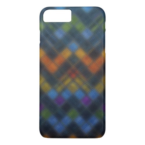 Abstract Mosaic Glass Pattern 6 iPhone 8 Plus7 Plus Case