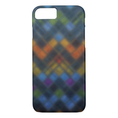 Abstract Mosaic Glass Pattern 7 iPhone 87 Case