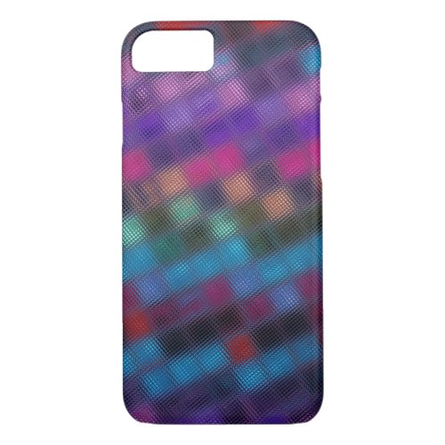 Abstract Mosaic Glass Pattern 9 iPhone 87 Case
