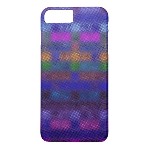 Abstract Mosaic Glass Pattern iPhone 8 Plus7 Plus Case