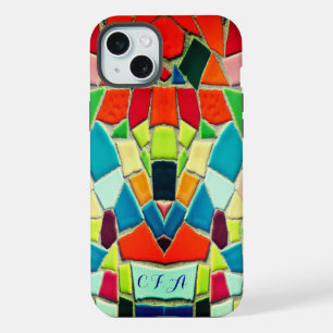 Abstract Mosaic  iPhone 15 Plus Case