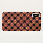 Abstract Mosaic Mandala Pattern iPhone X Case (Back (Horizontal))