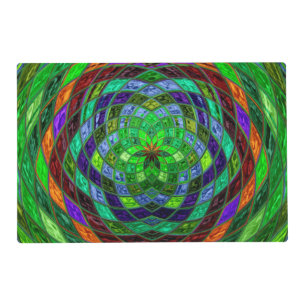 Abstract Mosaic Pattern #7 Placemat