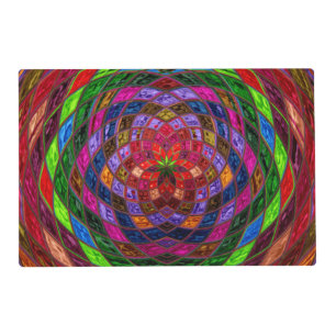 Abstract Mosaic Pattern #9 Placemat