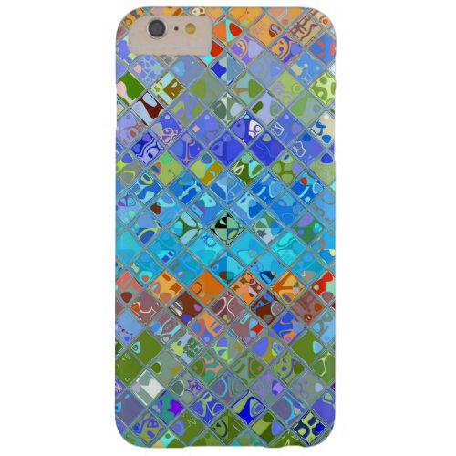 Abstract Mosaic Stained Glass Pattern 2 Barely There iPhone 6 Plus Case