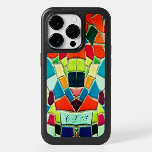 Abstract Mosaic Symmetry Series Shown OtterBox iPhone 14 Pro Case