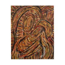 Abstract Mother And Child From Original Painting