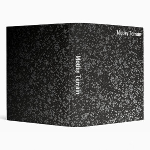 Abstract - Motley Terrain (1in) 3 Ring Binder