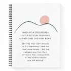 Abstract Mountain Sun Take the High Road Quote