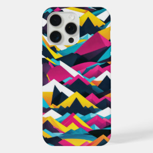 abstract mountains  iPhone 15 pro max case