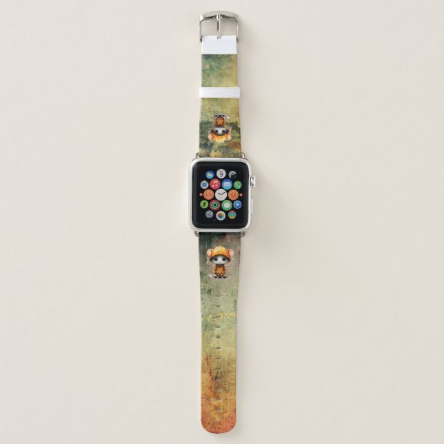 Abstract Mouse  Apple Watch Band (Front)