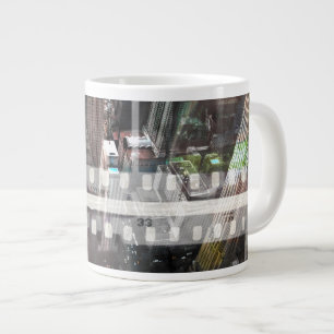 Abstract Movie Giant Coffee Mug