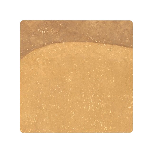 Abstract Mud Wall Texture Metal Print (Front)