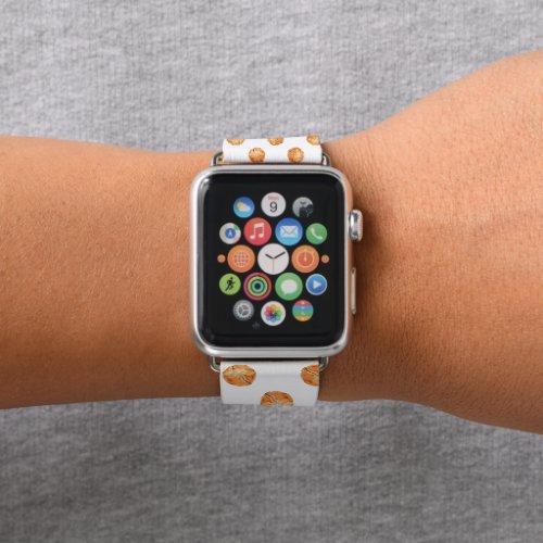 Abstract muffin pattern apple watch band