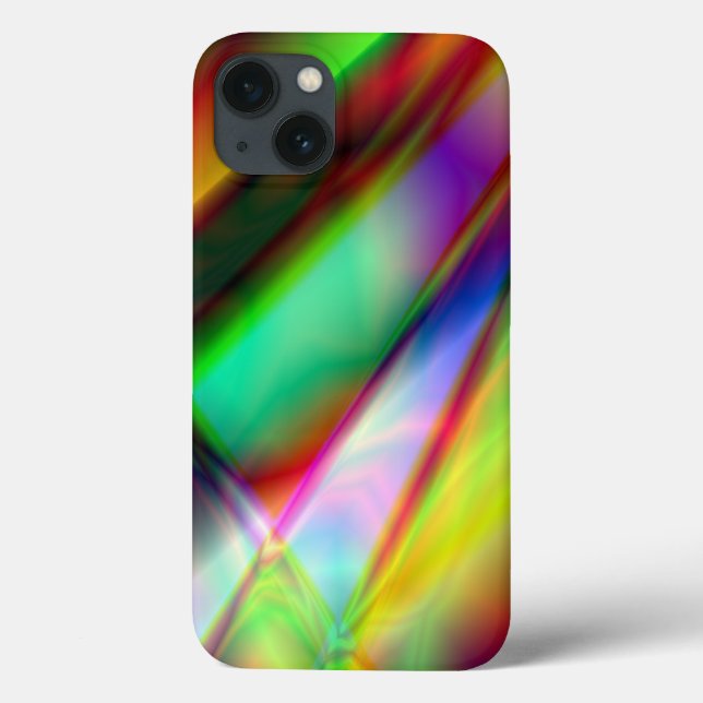 Abstract Multi-Color iPhone Tough Case (Back)